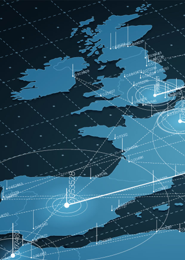 10693|Portrait crop pf computer generated map of Europe